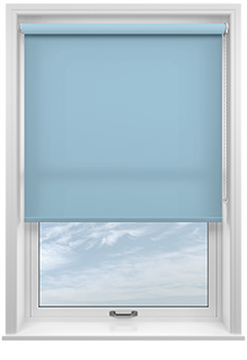 Trapani, Baby Blue - Twist&Fit Roller Blind